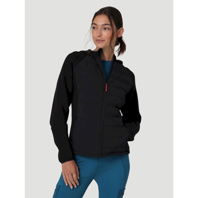 Wrangler Women's Relaxed Fit Girlfriend Denim Jacket – Oversized, Made From Recycled Cotton