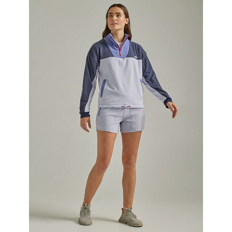 Wrangler All Terrain Gear 1/4 Zip Popover Fleece - Fleecevest - Dames | Hardloop