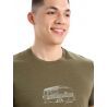 Icebreaker Central Classic SS Tee IB Caravan - Koszulka z wełny Merino® męska | Hardloop