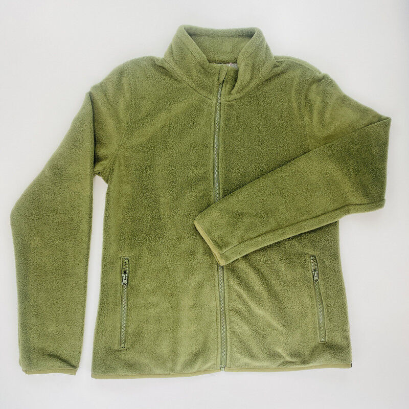 Wrangler Full Zip Fleece Jkt - Second Hand Hoodie - Women's - Olive green - S | Hardloop