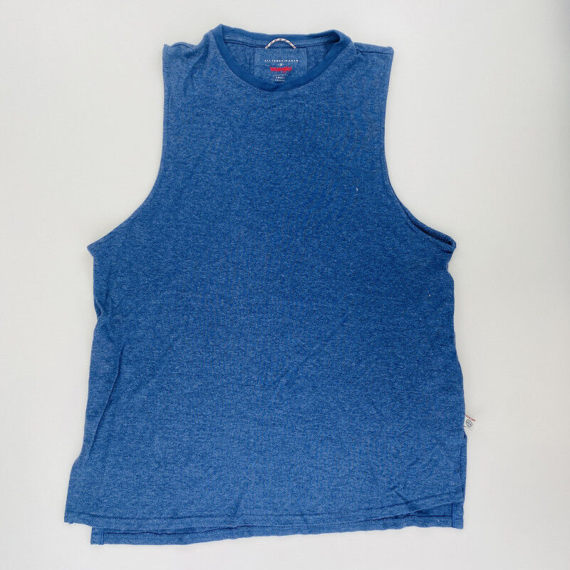 Wrangler Hemp Tank - Second Hand Tank top - Women's - Blue - S | Hardloop
