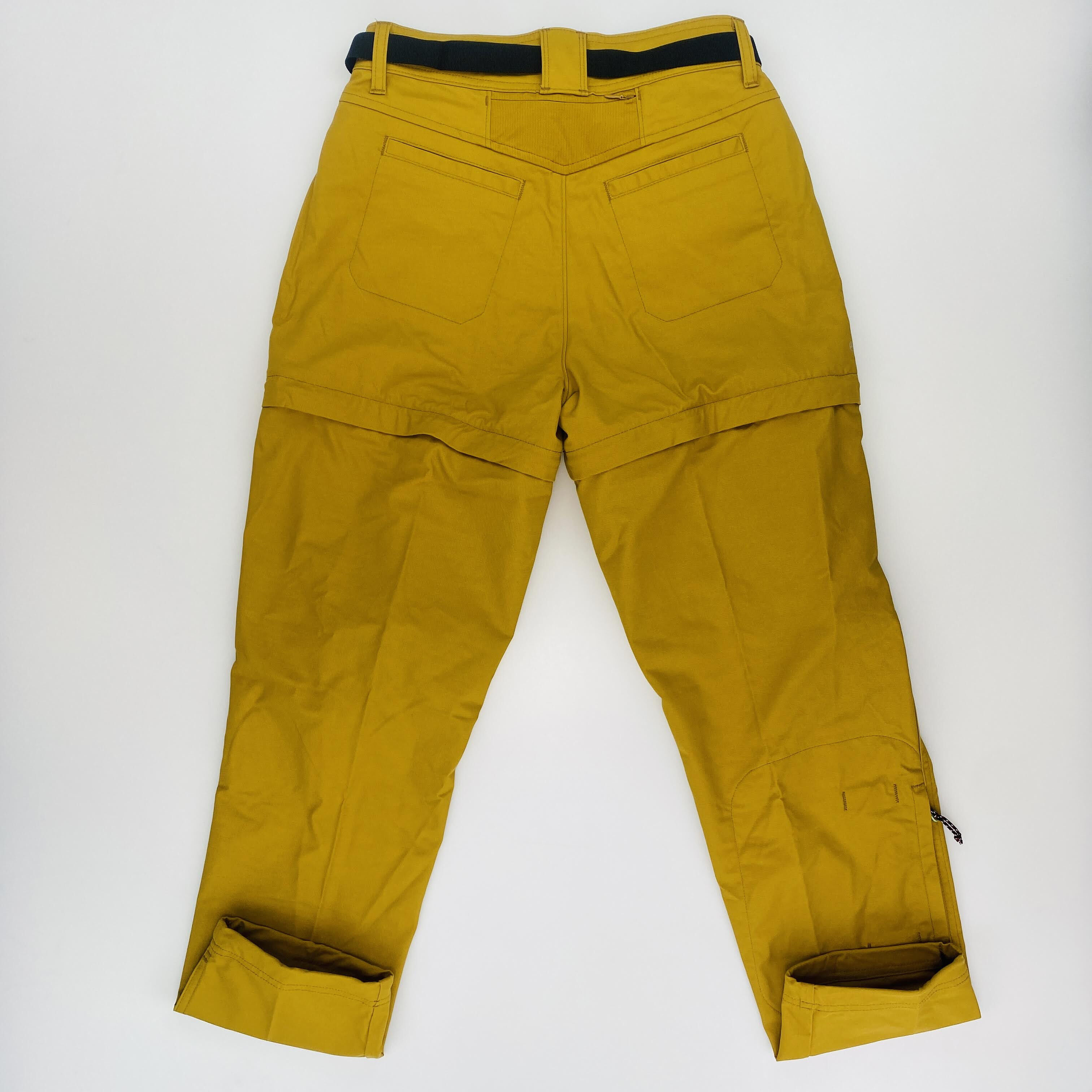 Wrangler Packable Zipoff Pant - Pantaloni da escursionismo di seconda mano - Donna - Giallo - US 28 | Hardloop