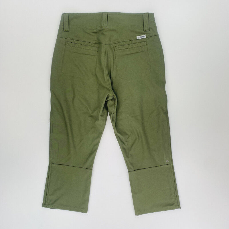 Wrangler Utility Capri - Second Hand Dámské kraťasy - Olivově zelená - US 28 | Hardloop