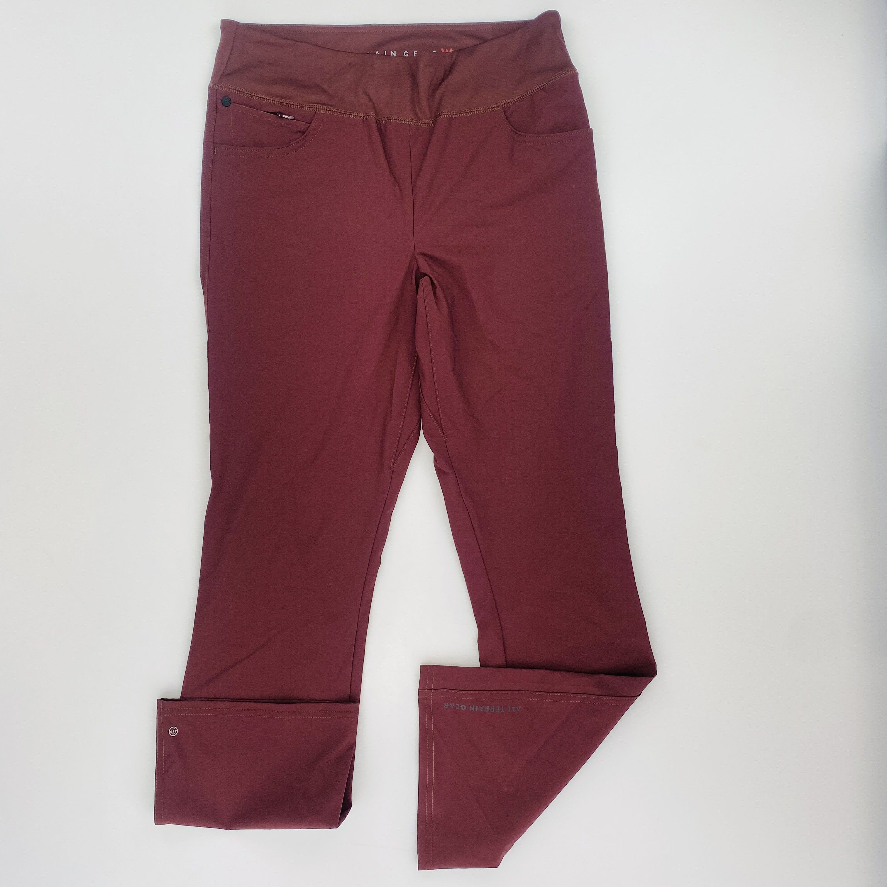Wrangler Fwds Kick Flare - Segunda Mano Pantalones de senderismo - Mujer - Rojo - US 28 | Hardloop