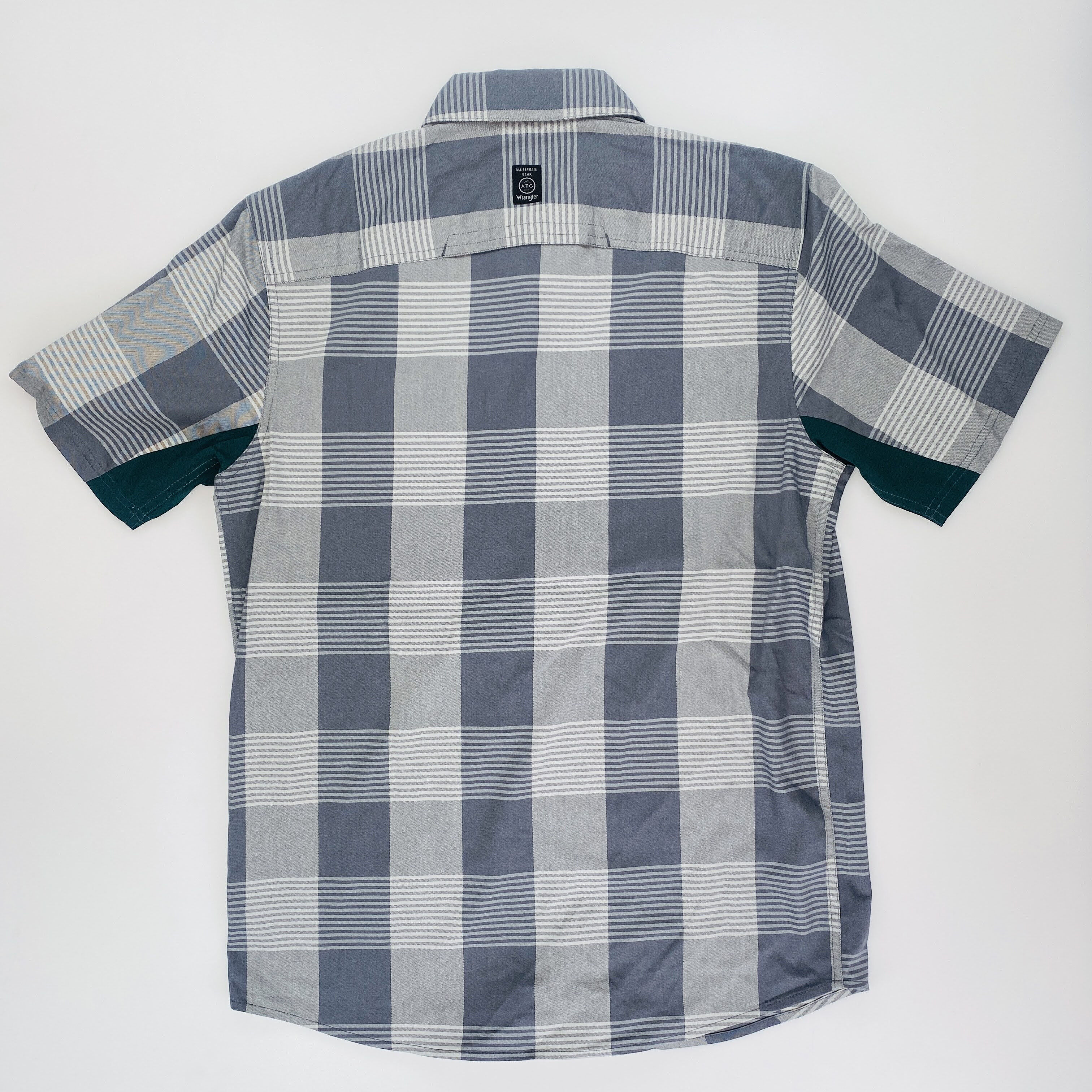 Wrangler Ss Mix Material Shirt - Camicia di seconda mano - Uomo - Grigio - M | Hardloop