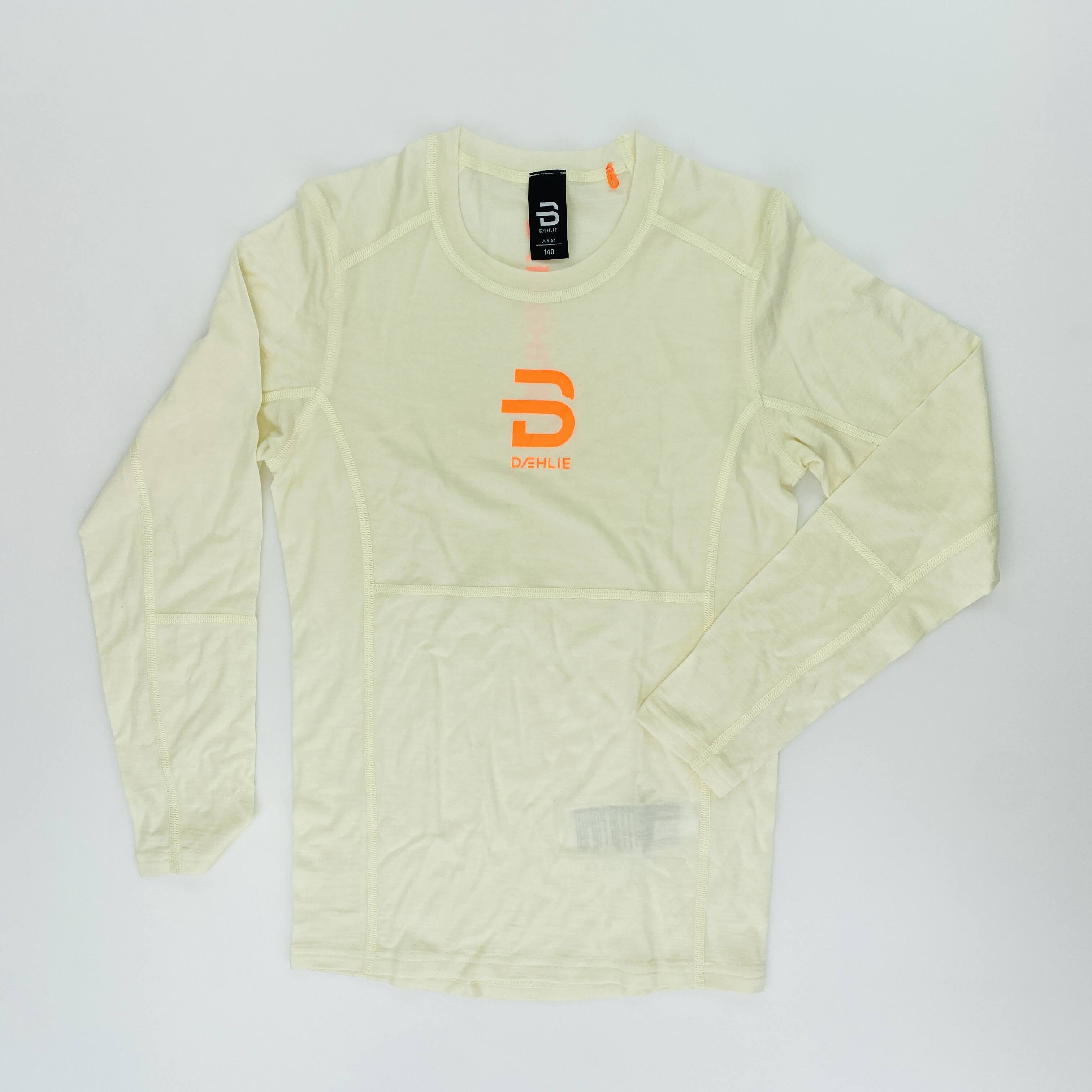 Daehlie Active Wool Ls Jr - Segunda Mano Camiseta técnica - Niños - Blanco - 140 cm | Hardloop