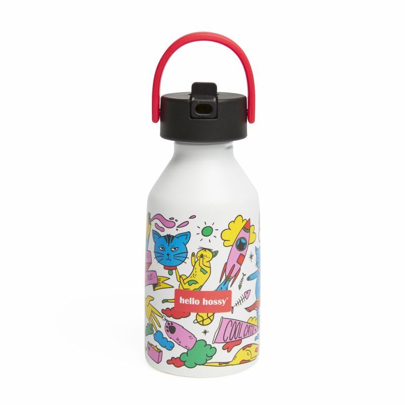 Hello Hossy Cats Water Bottle - Water bottle | Hardloop