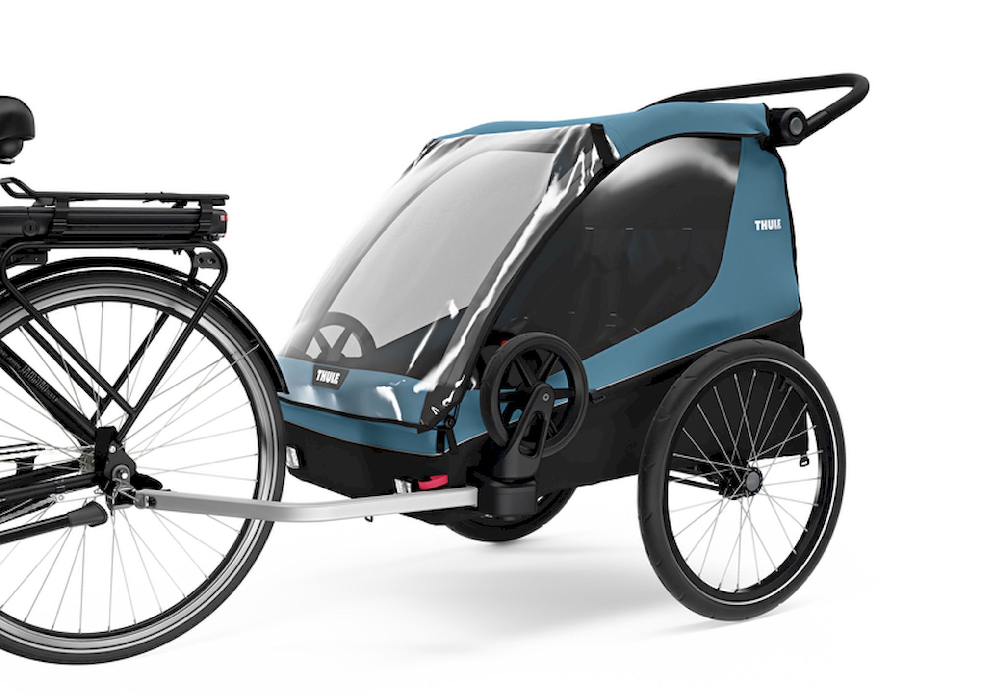 Thule Courier 2 - Rimorchio bici per bambini | Hardloop