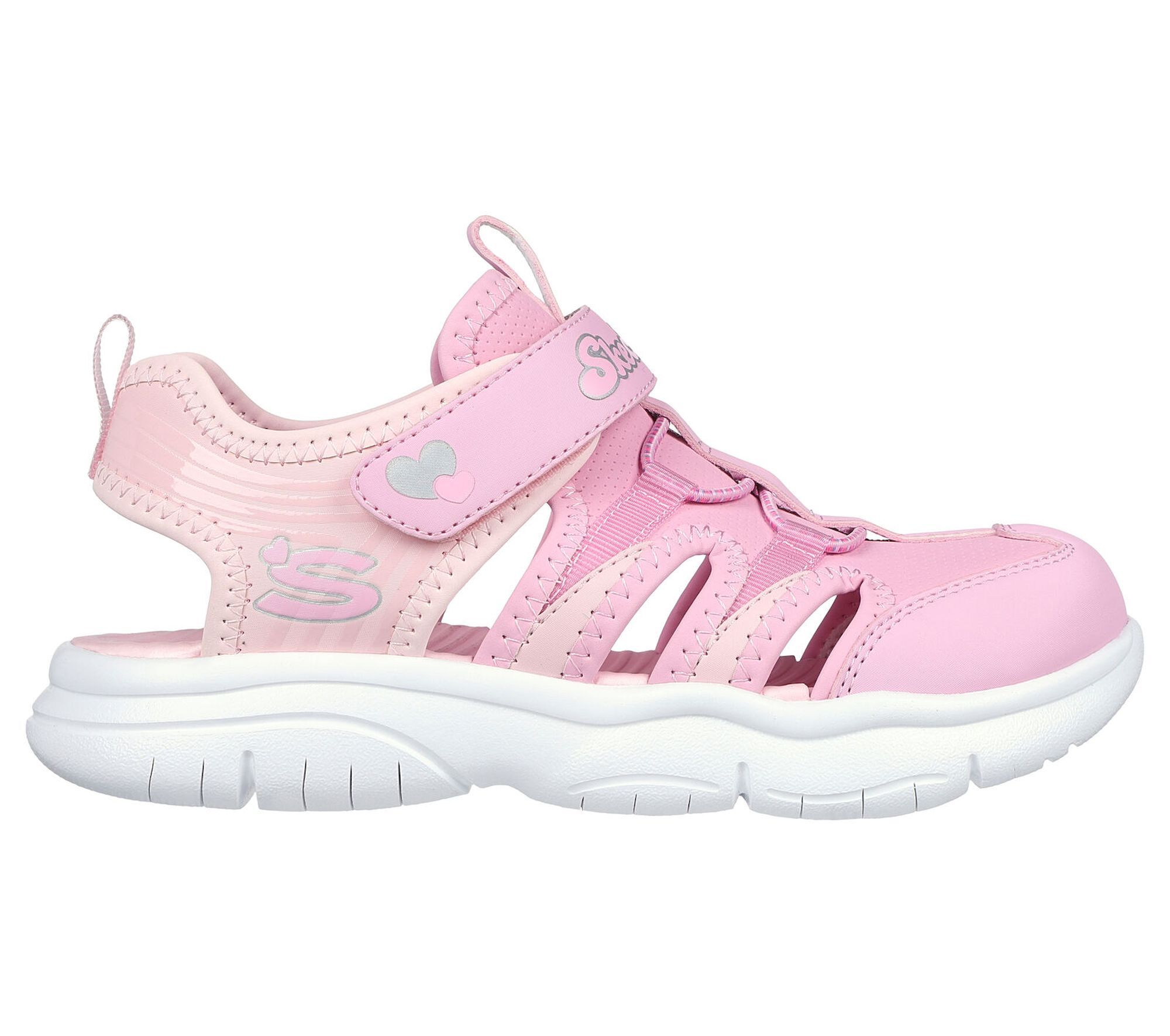 Sandale skechers enfant sale rose