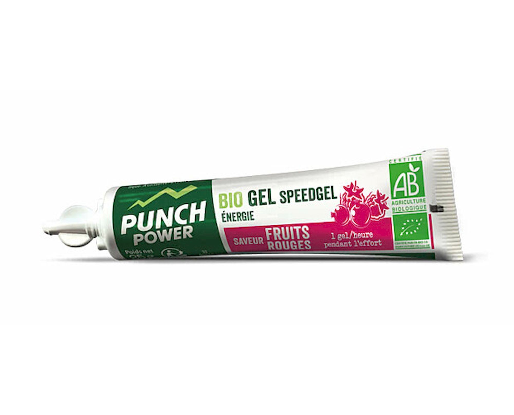 Punch Power Speedgel Fruits Rouges x 6 - Energiageelit | Hardloop