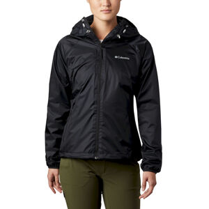 Veste De Pluie Imperméable Columbia Femme - Taille M - Bleu - Capuche Réglable, Poche Rangement