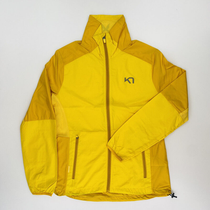 Kari Traa Nora Jacket - Second Hand Kurtka wiatrówka damska - Żółty - M | Hardloop