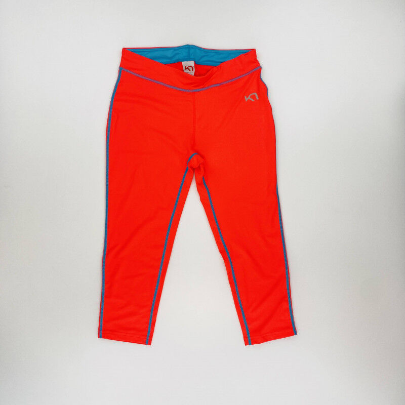 Kari Traa Nora Capri - Second Hand Legginsy do biegania damskie - Różowy - M | Hardloop