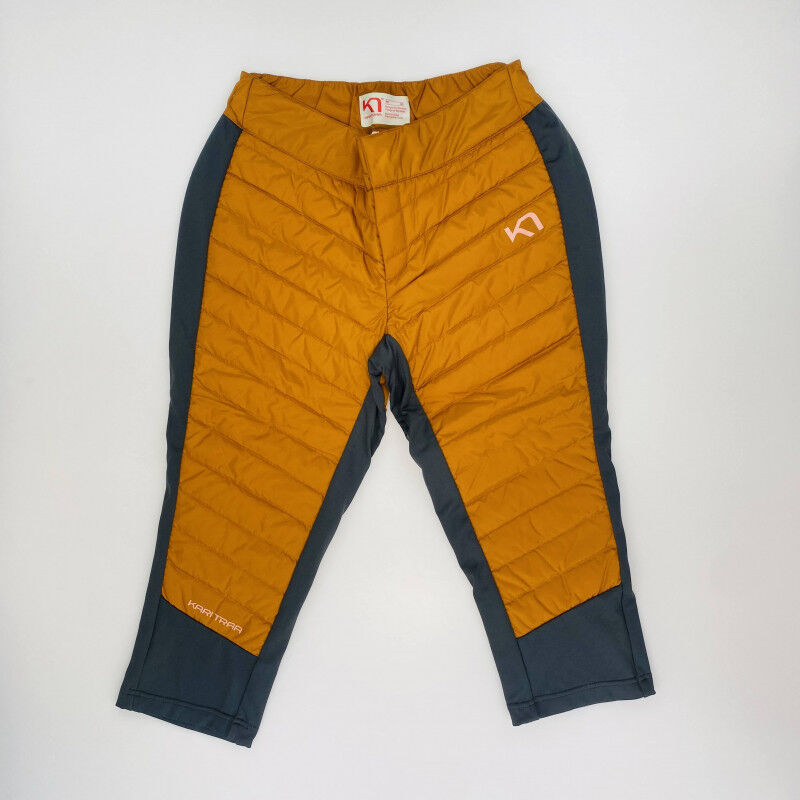 Kari Traa Eva Down Capri - Seconde main Collant running femme - Orange - M | Hardloop