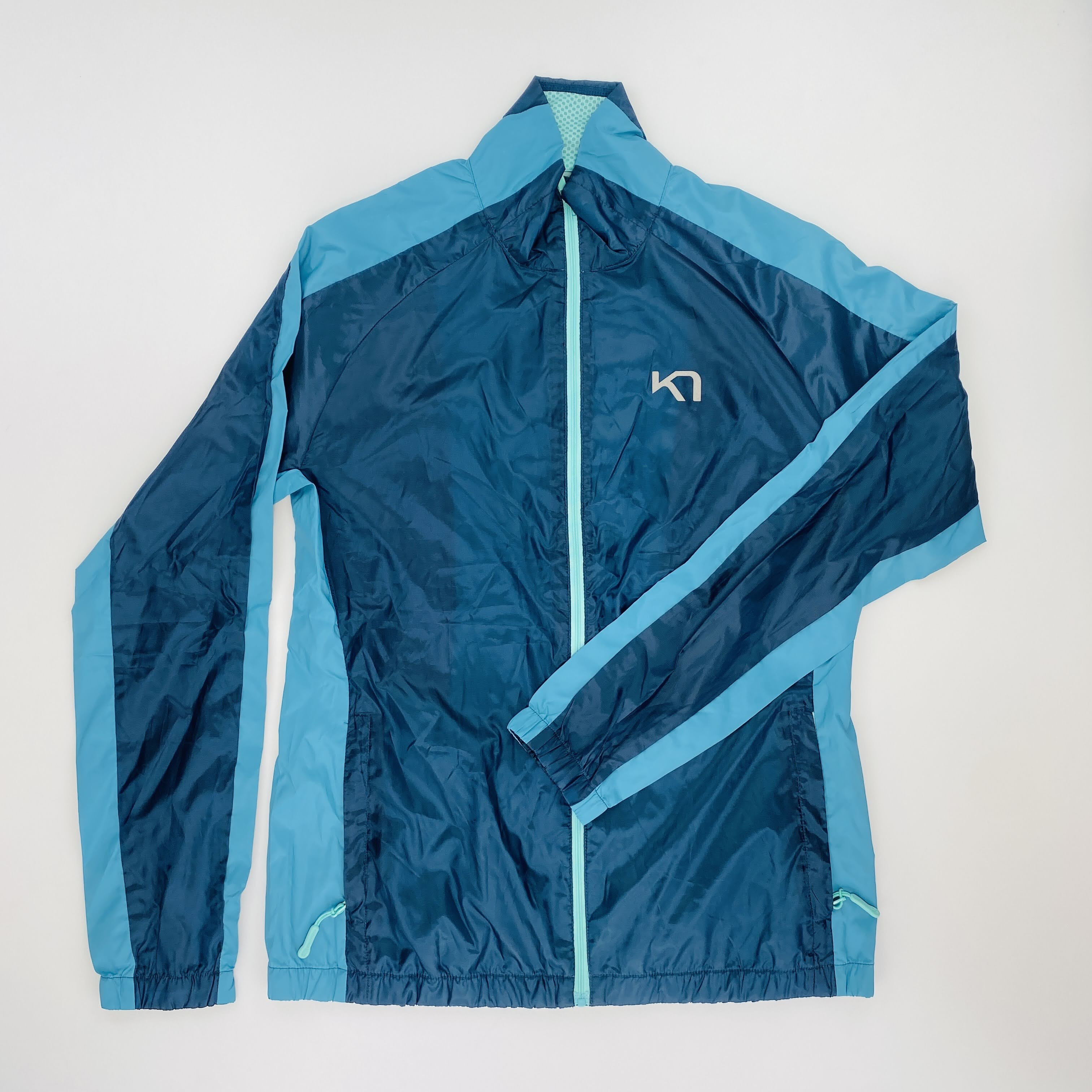 Kari Traa Kristin Jacket - Tweedehands Windjack - Dames - Blauw - M | Hardloop