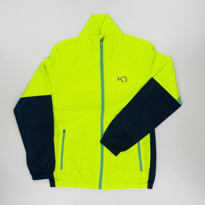 Kari Traa Nora Jacket - Tweedehands Windjack - Dames - Geel - M | Hardloop