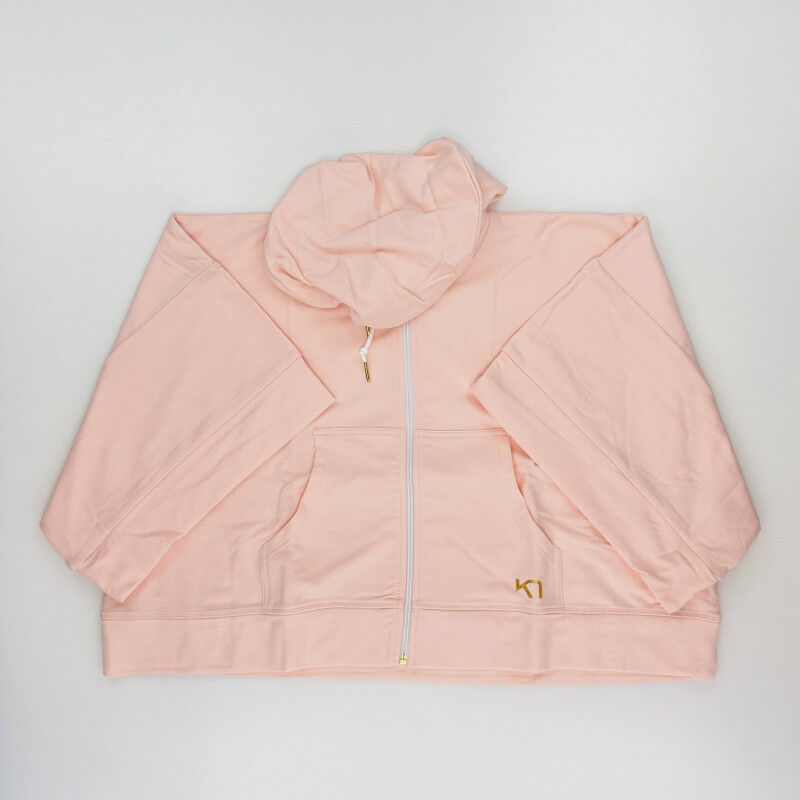 Kari Traa Beatrice Hoodie - Second Hand Bluza z kapturem damska - Różowy - M | Hardloop