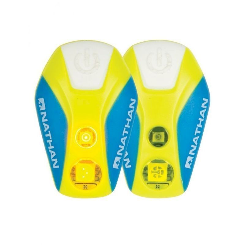 Nathan Pulsar Strobe – Confezione Da 2 Luci LED Lampeggianti Per Corse, Bici, Passeggiate E Animali Domestici – Unisex