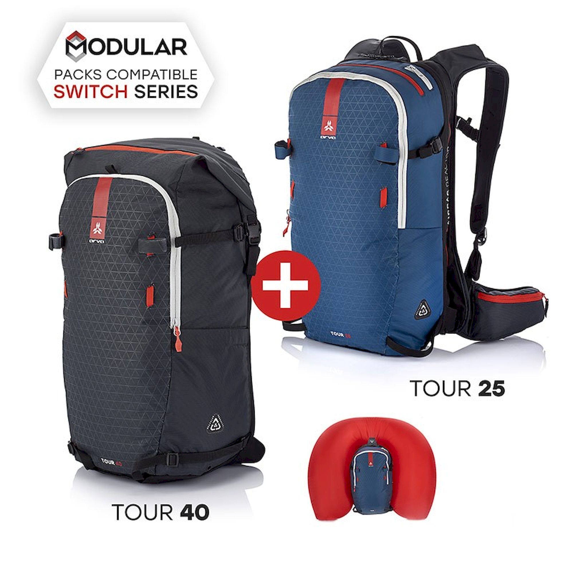 Arva Reactor Switch Tour (25 + 40L) - Avalanche airbag backpack