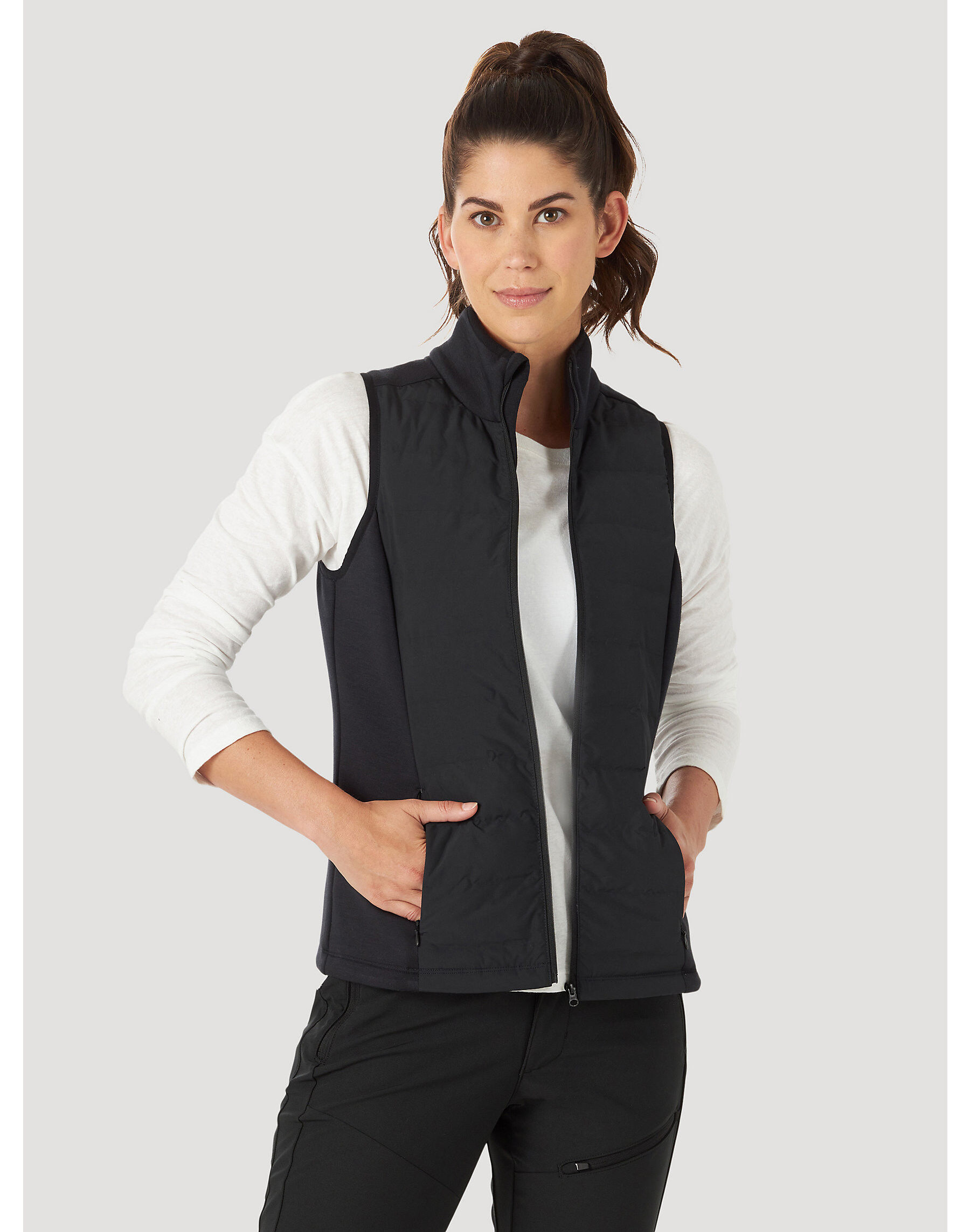 Wrangler All Terrain Gear Athletic Hybrid Vest - Gilet sintetico - Donna | Hardloop