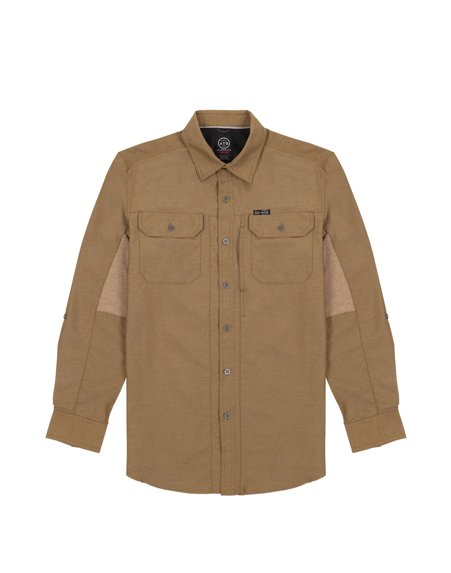 Wrangler All Terrain Gear Mixed Material Shirt - Camicia - Uomo | Hardloop
