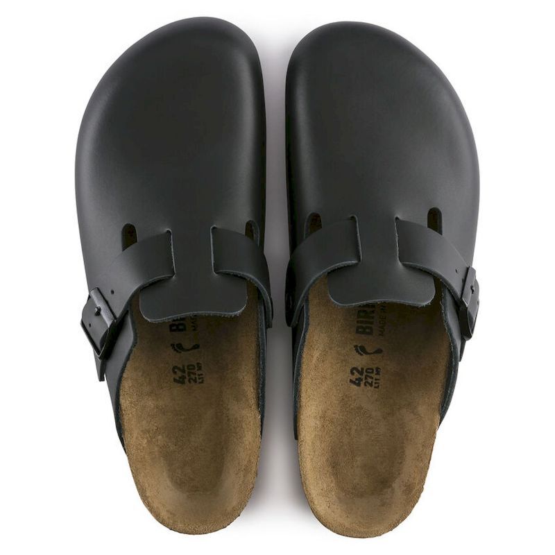 Birkenstock Boston Natural Leather - Sandalias trekking | Hardloop