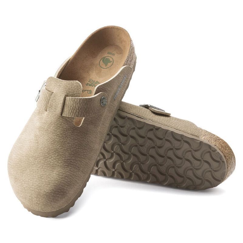 Birkenstock Boston MF Desert Dust - Sandaler - Herrer