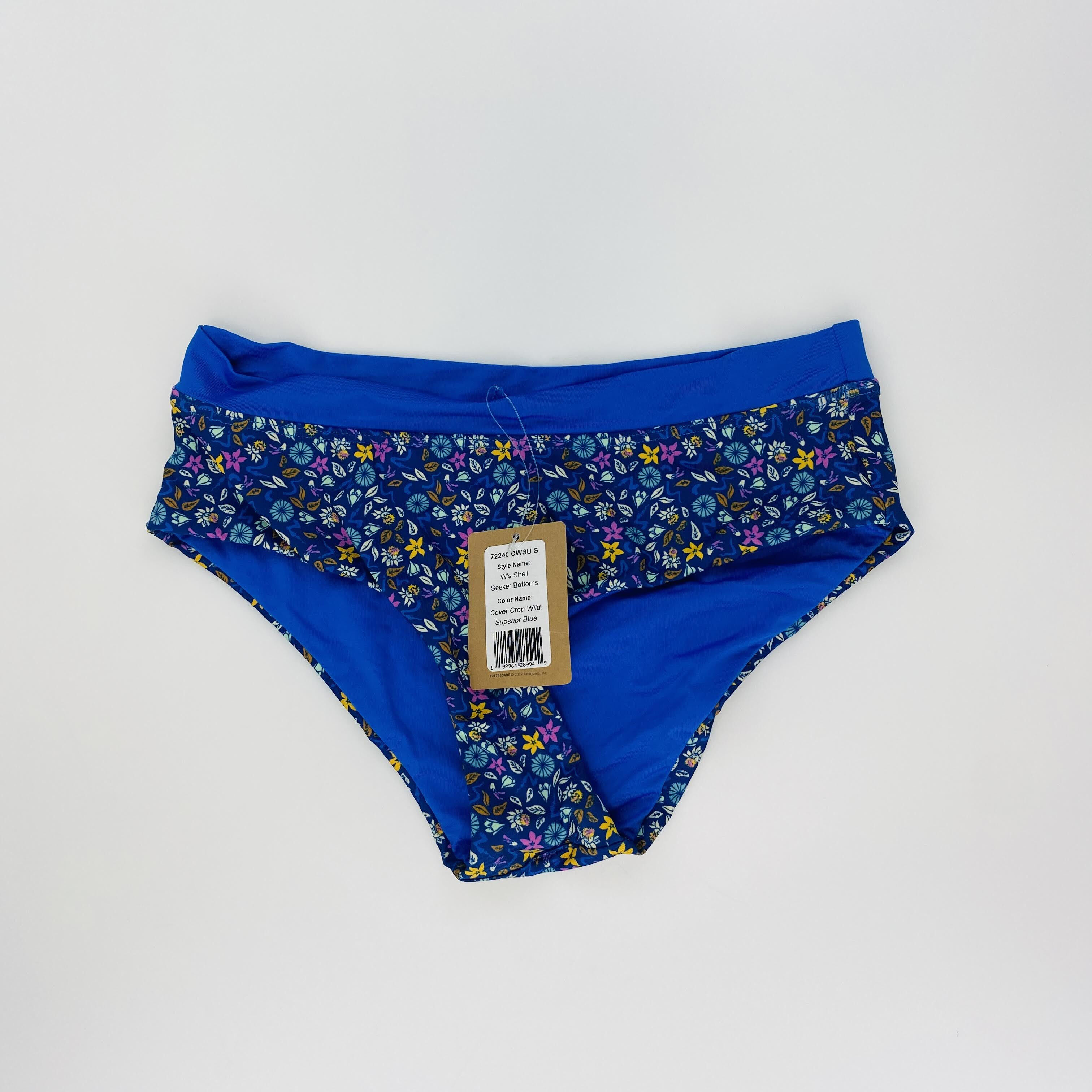 Patagonia W's Shell Seeker Bottoms - Seconde main Bas maillot de bain 2 pièces femme - Bleu - S | Hardloop