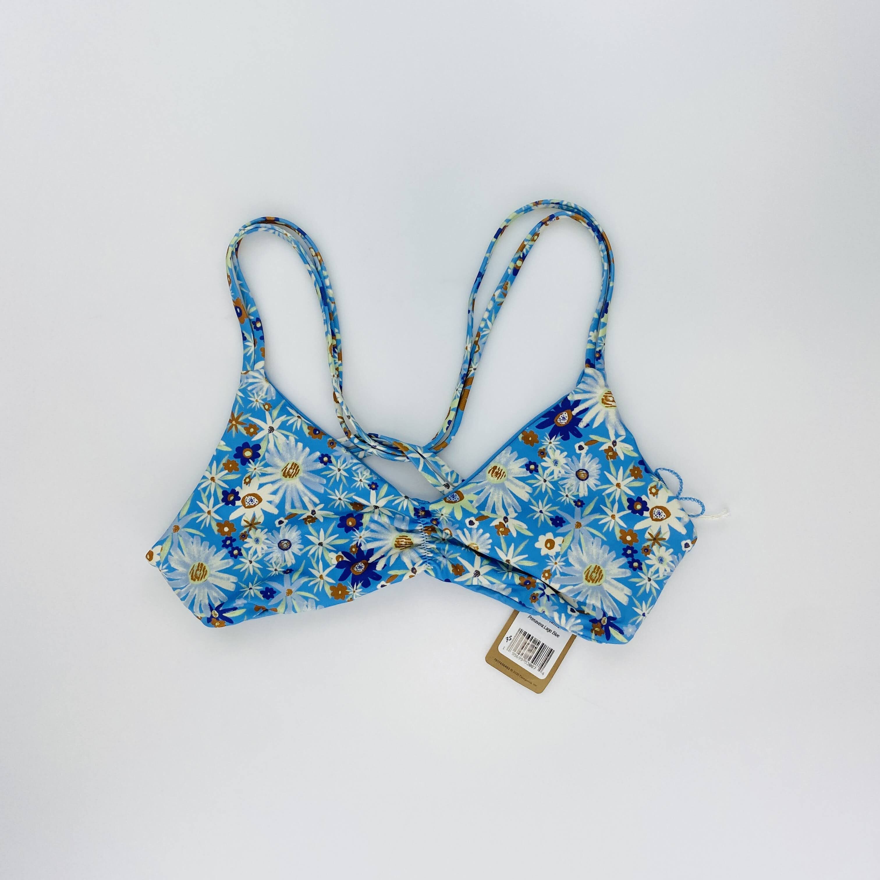 Patagonia W's Reversible Seaglass Bay Top - Second Hand Bikini top - Blue - S | Hardloop