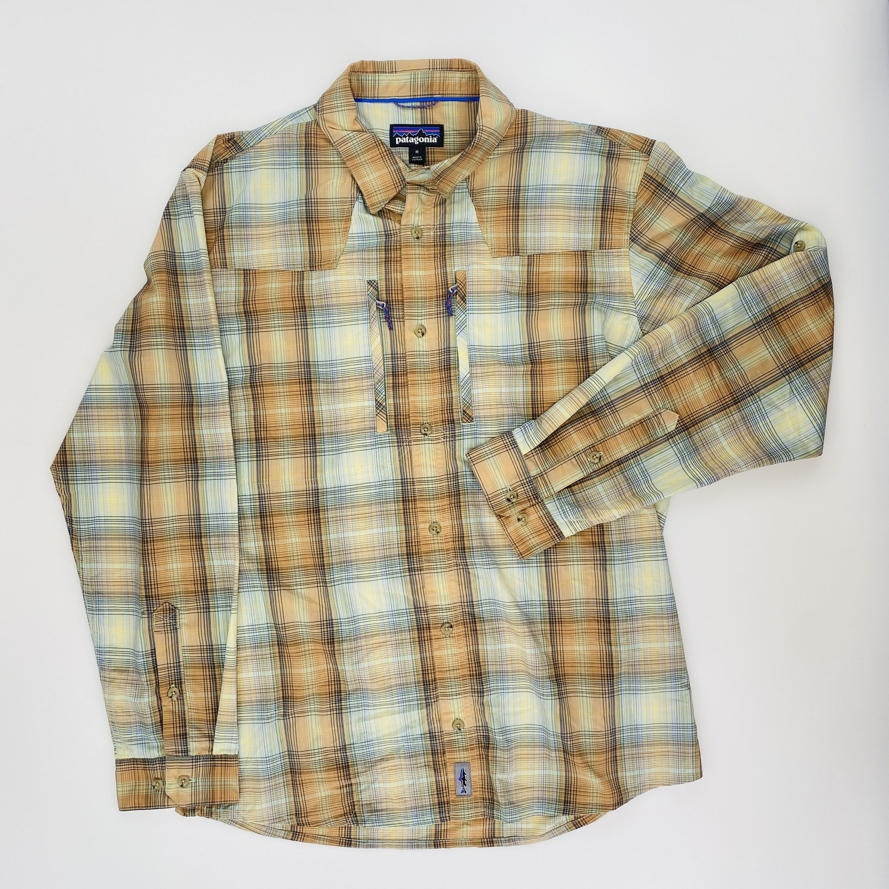 Patagonia M's L/S Sun Stretch Shirt - Seconde main Chemise homme - Multicolore - M | Hardloop