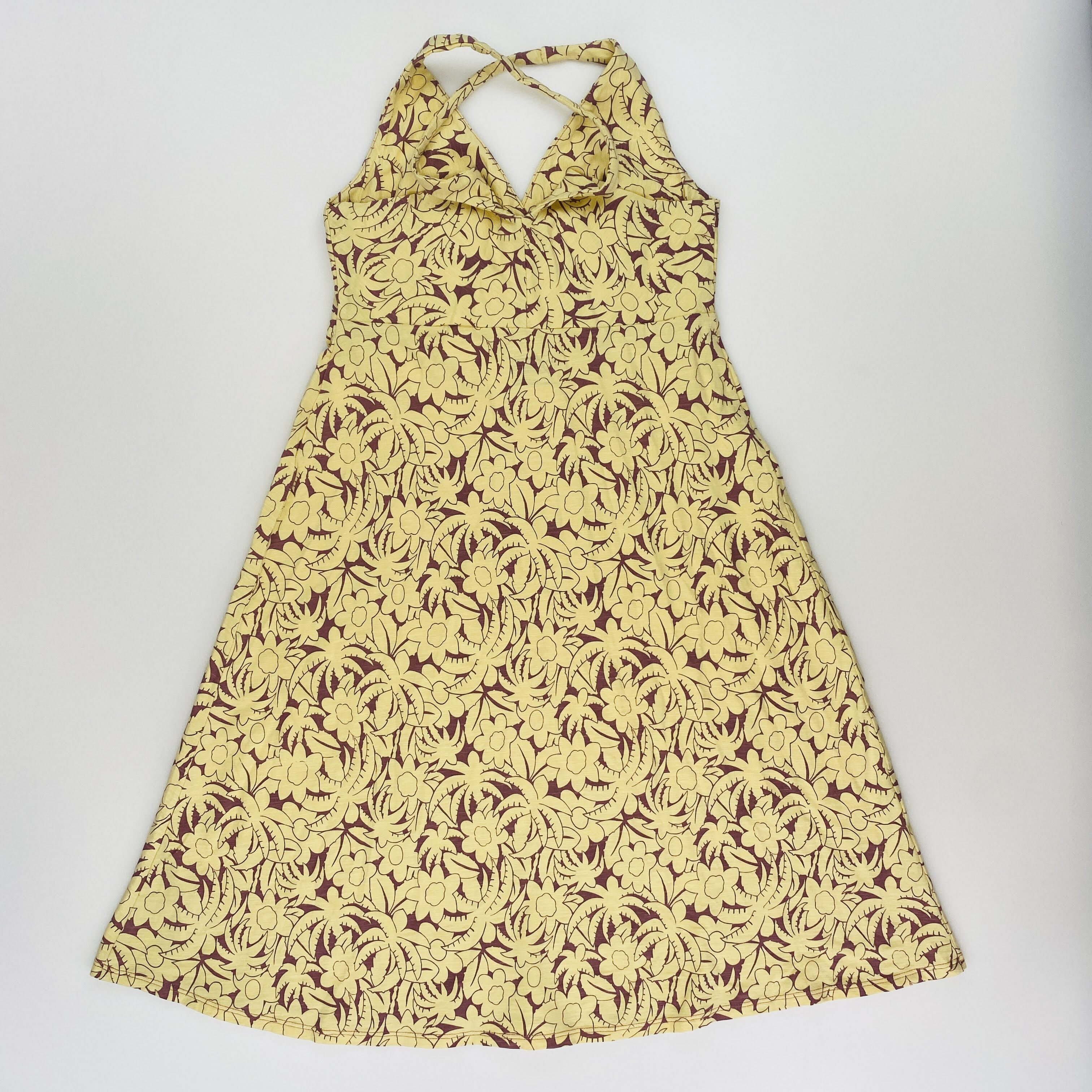 Patagonia W's Amber Dawn Dress - Second hand Dress - Women's - Yellow - S | Hardloop
