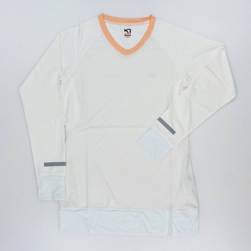 Kari Traa Sigrun Ls - Second Hand Base layer - Women's - White - M | Hardloop