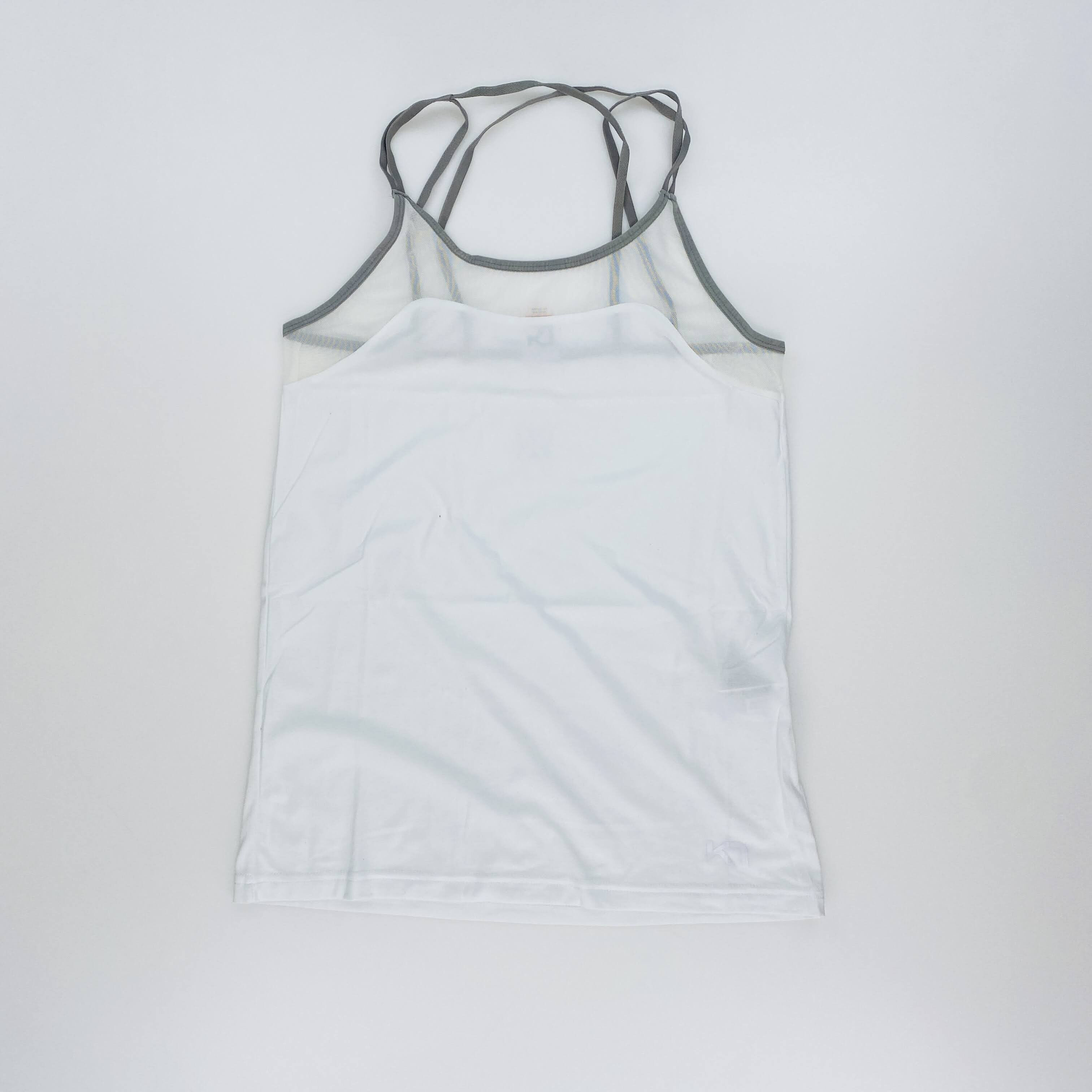 Kari Traa Kine Top - Segunda Mano Camiseta sin mangas - Mujer - Blanco - M | Hardloop