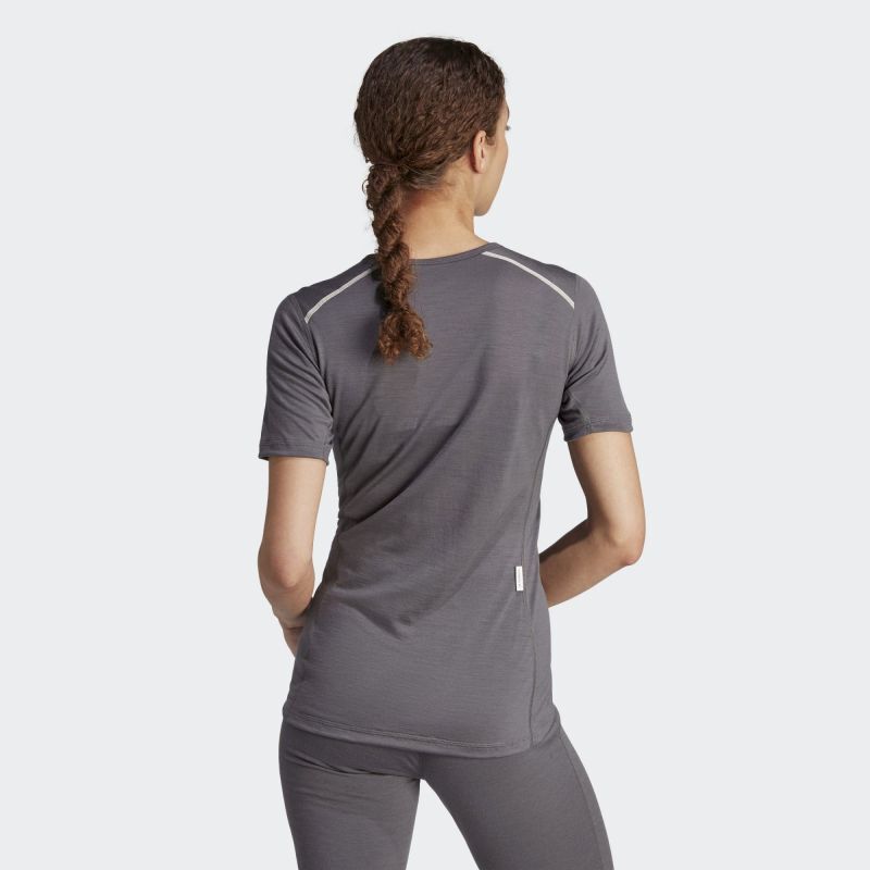 Adidas Terrex Xperior Mer150 SS - Merinoshirt - Dames | Hardloop