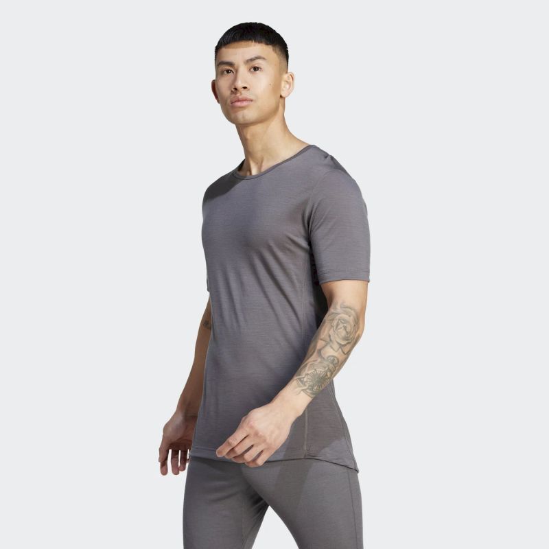 Adidas Terrex Xperior Mer150 SS - T-shirt en laine mérinos homme | Hardloop