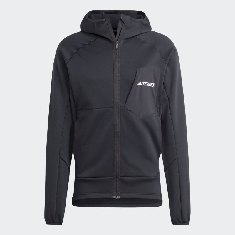 Adidas Terrex Xperior MD Fleece Hooded Jacket Giacca in pile Uomo Hardloop