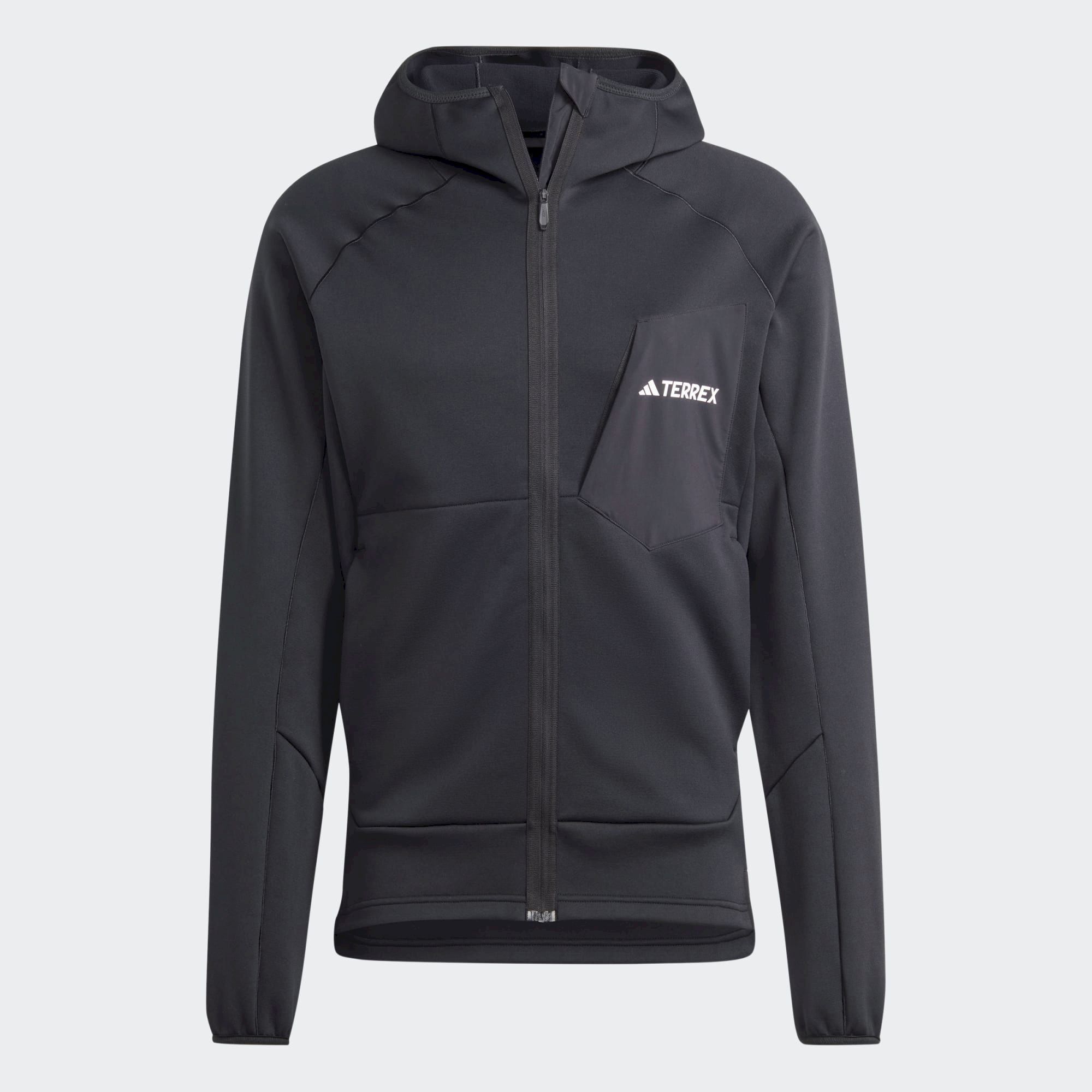 Adidas Terrex Xperior MD Fleece Hooded Jacket - Fleecetröjor - Herr | Hardloop