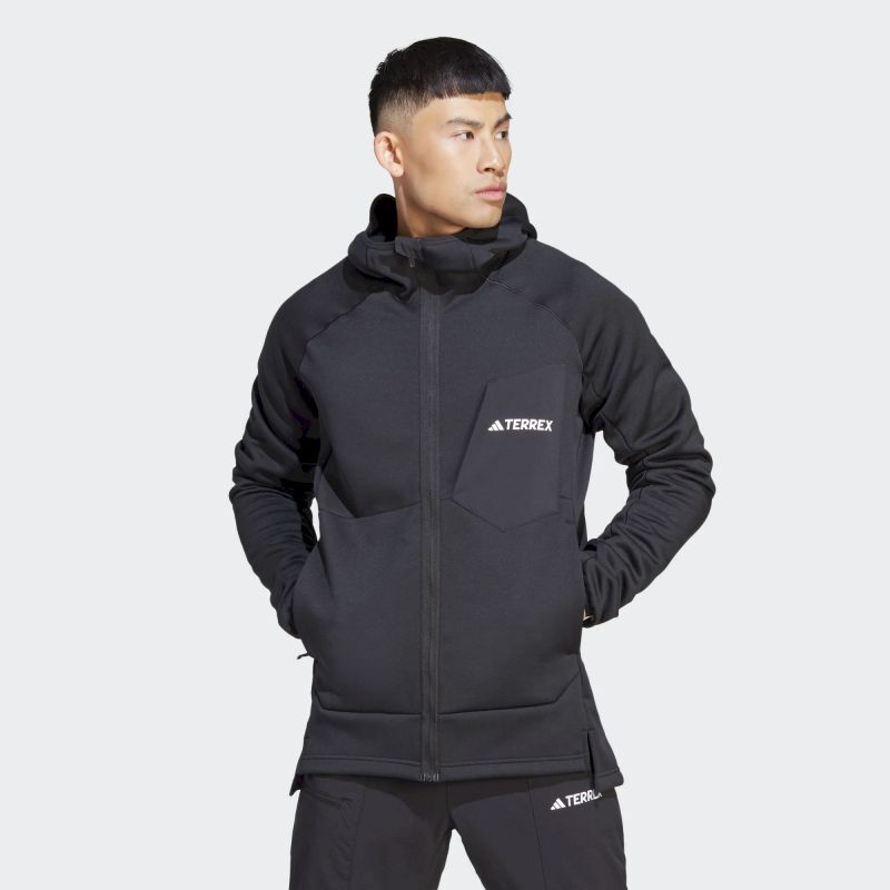 Adidas Terrex Xperior MD Fleece Hooded Jacket - Fleece jacket - Men's | Hardloop