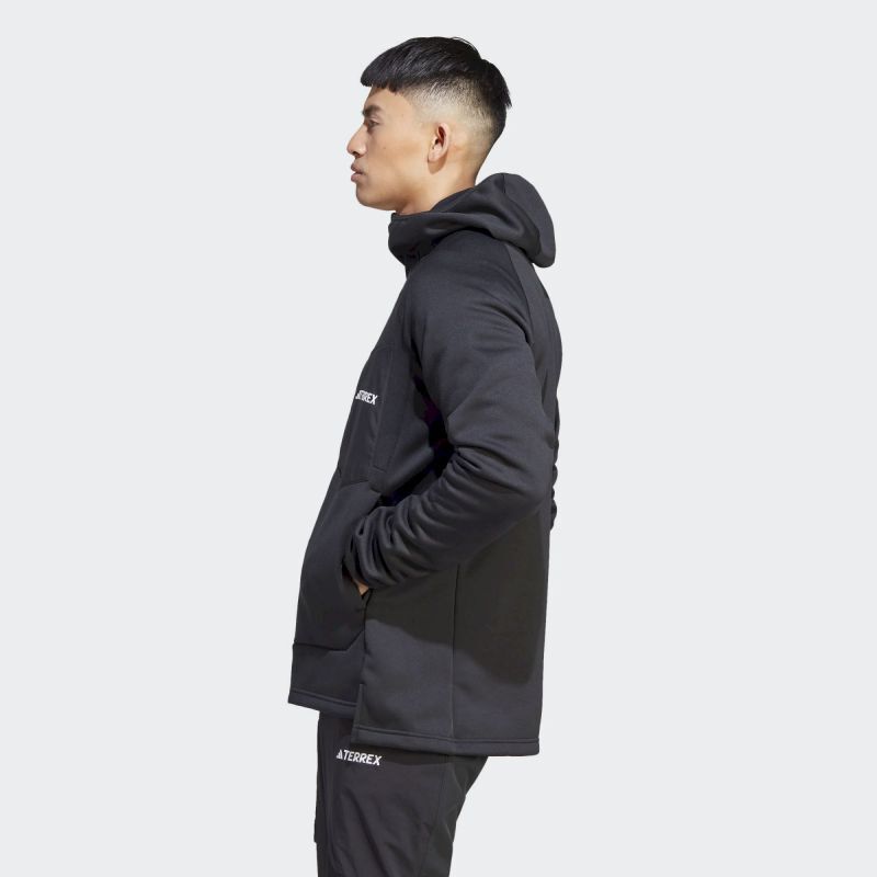 Adidas Terrex Xperior MD Fleece Hooded Jacket - Fleece jacket - Men's | Hardloop