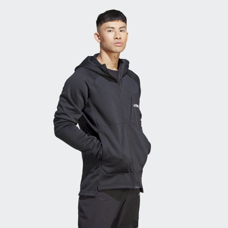 Adidas Terrex Xperior MD Fleece Hooded Jacket - Fleece jacket - Men's | Hardloop