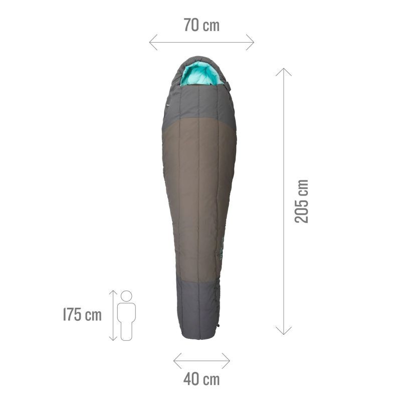 Millet Ld Syntek 0° Reg - Schlafsack Damen