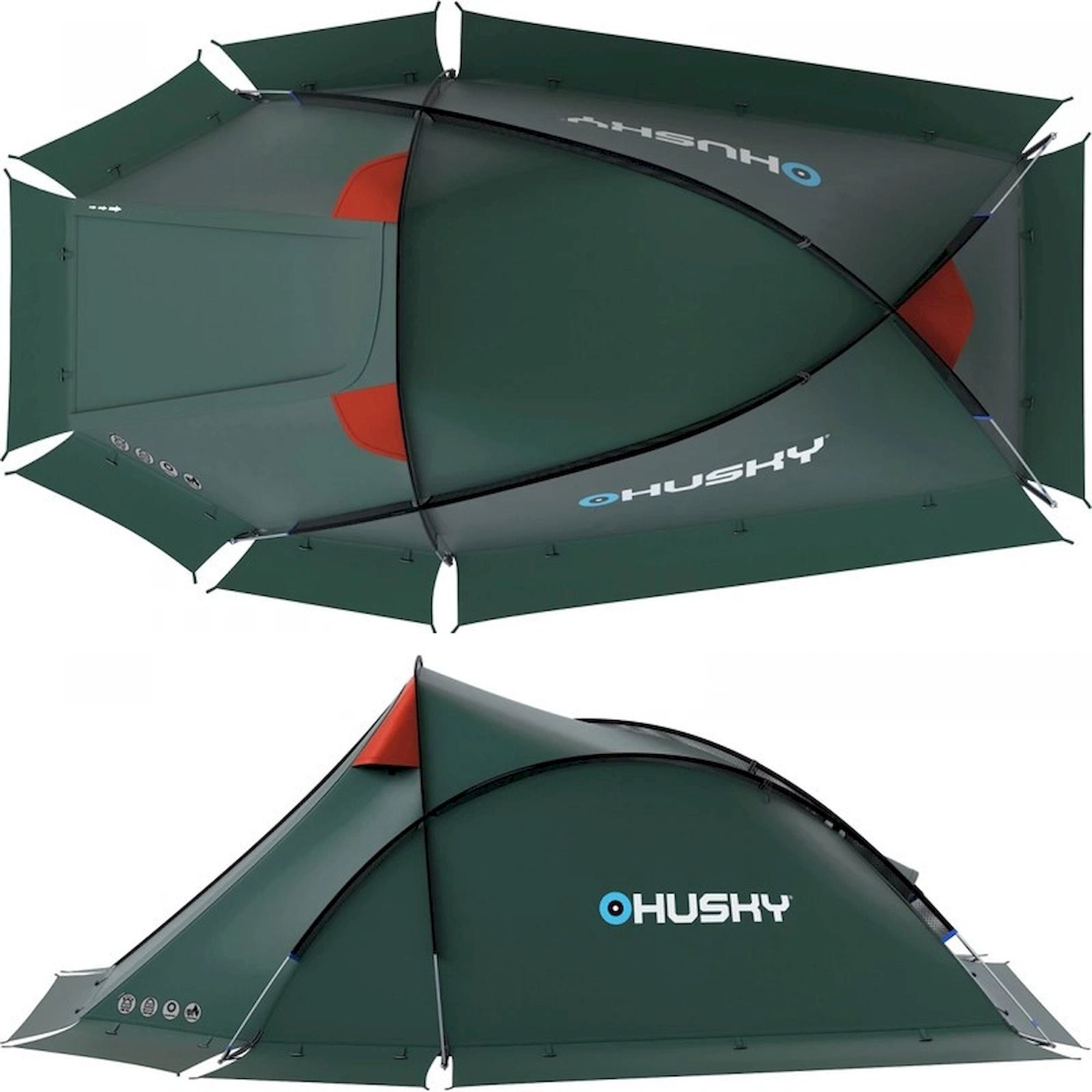 Husky Flame 2 - Namiot | Hardloop