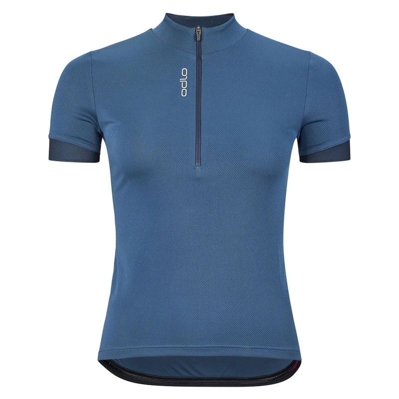 Maglietta Ciclismo Odlo Ride 365 Donna - Tessuto Traspirante E Anti-odore Per Bike - Foto 10