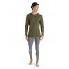 Icebreaker 200 Oasis Long Sleeve Crewe - Bielizna z wełny Merino meska | Hardloop