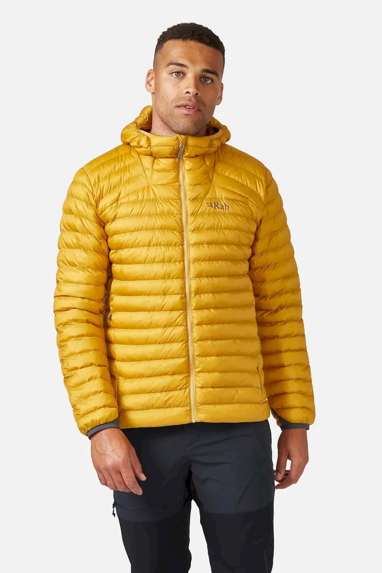 Rab microlight alpine jacket on sale yellow