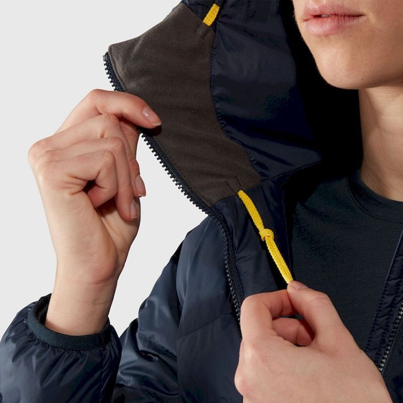 Fjällräven Expedition Pack Down Hoodie - Donsjack - Dames | Hardloop