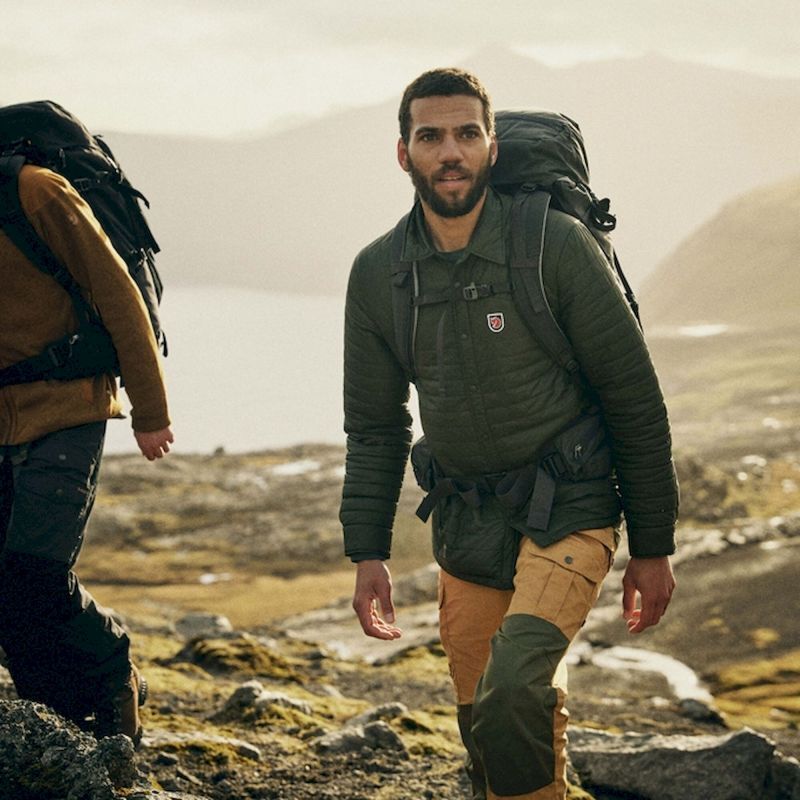 Fjällräven Expedition X-Lätt Shirt - Donsjack - Heren | Hardloop