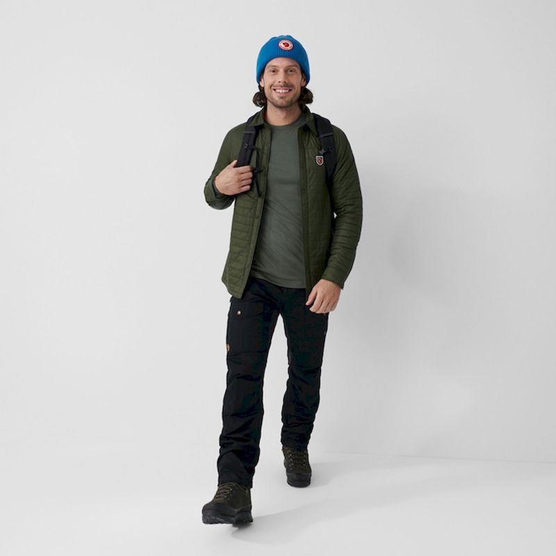 Fjällräven Expedition X-Lätt Shirt - Dunjakke - Herrer | Hardloop