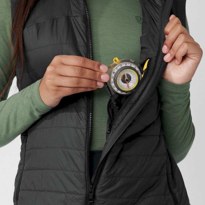 Fjällräven Expedition X-Lätt Vest - Donsjack - Dames | Hardloop