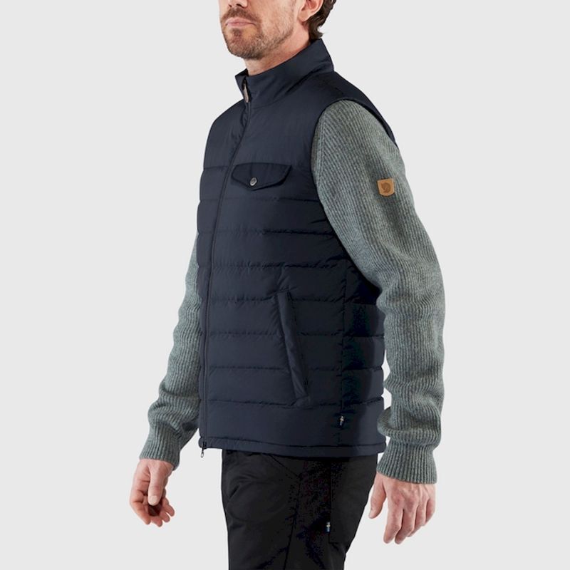 Fjällräven Greenland Down Liner Vest - Donsjack - Heren | Hardloop